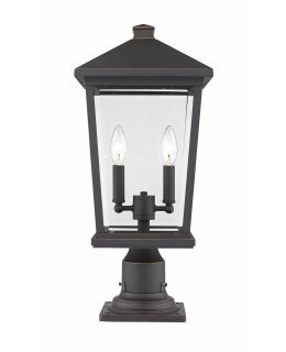 Z-Lite 568PHBR-533PM-ORB Beacon 533 Outdoor Pier Light